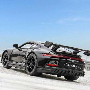 スーパーカー合金カーモデル、プルバックサウンドとライト、sche 911 gt3、子供向けギフトコレクション、DIYおもちゃ、装飾品、1:32、新しい｜smile beach