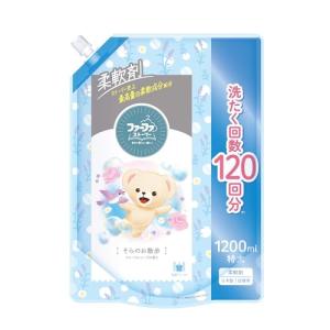 ファーファ ストーリー 柔軟剤 そらのお散歩 詰替用 1200ml フローラルソープの香り