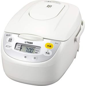 タイガー 炊飯器 1升  黒遠赤厚釜 マイコン 調理メニュー付き 炊きたて ホワイト JBH-G181W