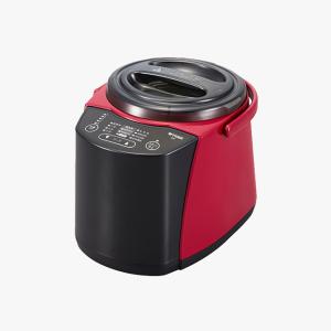 タイガー魔法瓶 精米器 精米機 変速かくはん式精米 RSF-A100(R) レッド お手入れラクラク