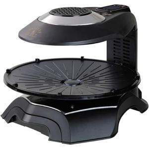 エムケー精工 無煙ロースター ヘルシーグリル HG-100K ブラック 焼肉 ホットプレート 無煙 遠赤
