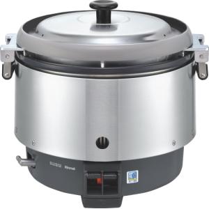 リンナイ 業務用ガス炊飯器 RR-S300CF-B 3升炊(6L) 涼厨 内釜フッ素加工 ホース接続 φ9.5 都市ガス(12A/13A)用｜smile-dp