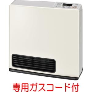 専用ガスコード0.5m付 リンナイガスファンヒーター ホワイト SRC-365E 都市ガス用｜smile-dp