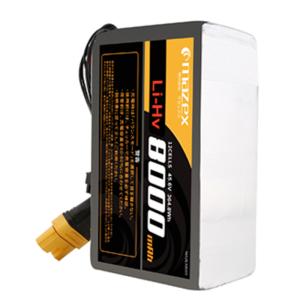 マゼックス・純正バッテリー 8000mah リポバッテリー 12S Li-HV LEDゲージ付き (飛助mini23専用)＜ 受付順に入荷次第！最短発送 ＞＜ 予約注文・受付中 ＞