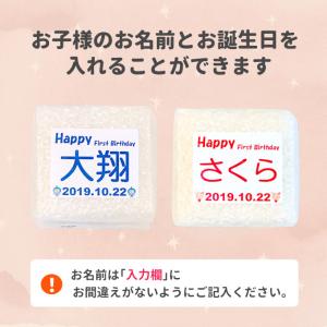 一生米 一升米 名前入り 送料無料 小分け い...の詳細画像2