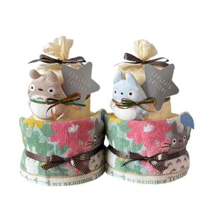 出産祝い おむつケーキ となりのトトロ タオル...の詳細画像5
