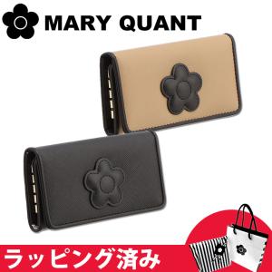 マリークワント マリクワ キーケース キーケース ギフト レディース デイジーパッチスナップ2 MARY QUANT｜smile-giftshop