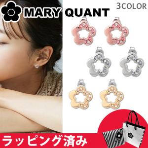 マリークワント マリクワ ピアス アクセサリー 花 ギフト レディース ハーフストーンデイジー MARY QUANT｜smile-giftshop