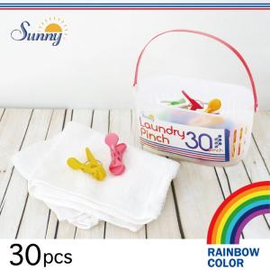 SUNNY RAINBOW ランドリーピンチ 30PCS K801RA｜smile-hg