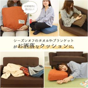 タオルやブランケットがクッションになる収納袋 ...の詳細画像1