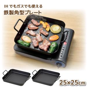 岩鋳（IWACHU） グリルパン丸 25cm 南部鉄器 日本製 IH対応 鉄分補給