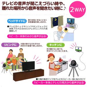 お手元スピーカー 音がクッキリきこえる君 60...の詳細画像2