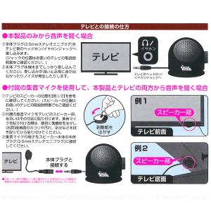 お手元スピーカー 音がクッキリきこえる君 60...の詳細画像3
