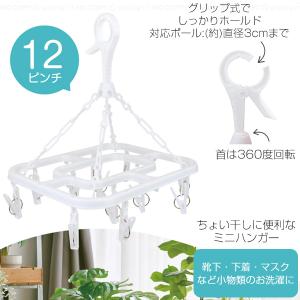 コンパクトピンチハンガー 12ピンチ 「ゆうパ...の詳細画像1