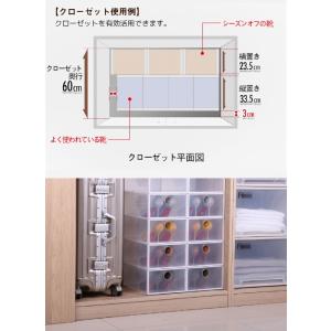 折りたたみクリアシューズケースの詳細画像4