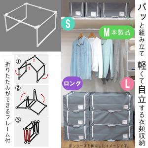 wakuPa フレーム付衣類収納 スタイルM ...の詳細画像1