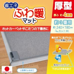 断熱シート 省エネシート 保温シート / ふわ暖省エネ断熱マット　3畳用 90249