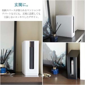 重ねられるスリム蓋付きルーター収納ケース スマ...の詳細画像4