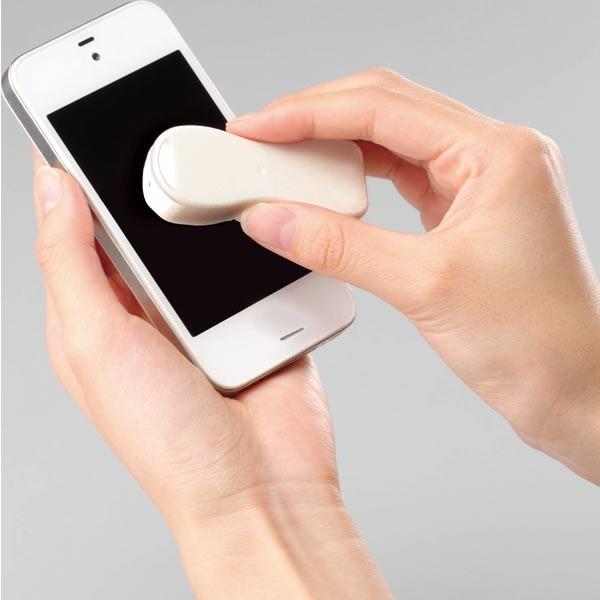 指紋コロコロミニ 「ポスト投函送料無料」/ スマホ クリーナー スマートフォン ディスプレイ 画面 ...