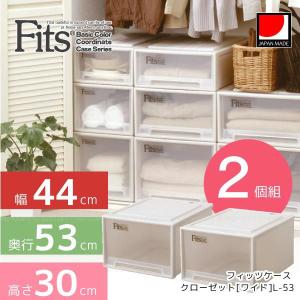 Fits フィッツケース クローゼット ワイド M-53 「2個組」「送料