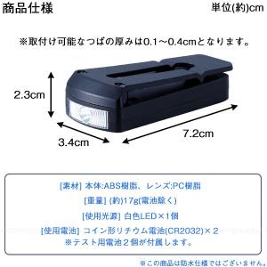 ハンズフリー 帽子 LEDライト / LED帽...の詳細画像2