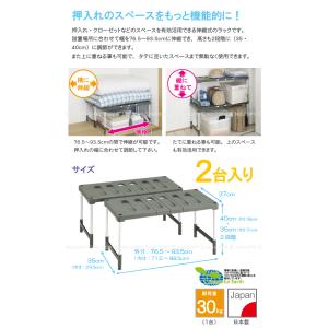 押入れフリーラック 2台入り CO-RG2T ...の詳細画像1