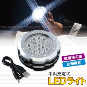 手動充電式LEDライト /F-5829