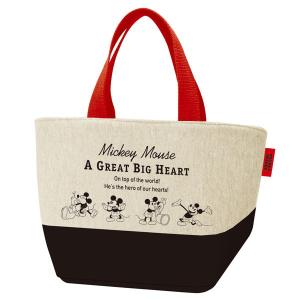 ミッキーマウス ランチバッグ / スエット地ランチバッグ S Mickey Mouse Cheerful チアフル 「ネコポス送料無料」