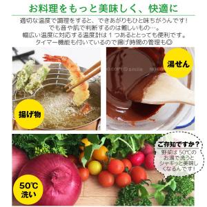 測HAKARI タイマー付デジタル温度計 「ポ...の詳細画像1