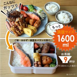 汁漏れしにくい弁当箱 抗菌ライスボーイ MAX...の詳細画像2