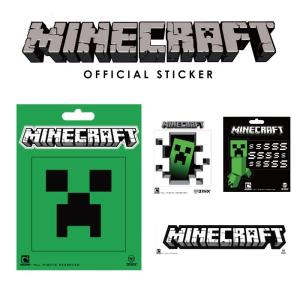 MINECRAFT マインクラフト グッズ ステッカー  / マインクラフト　ステッカー  MINECRAFT STICKER 10枚までメール便「送料200円」｜smile-hg