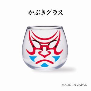 歌舞伎 ガラス コップ/かぶきグラス ベンケイ 48732の商品画像