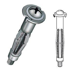 ジェフコム ボードアンカー 適用板厚10〜16mm A-416PN