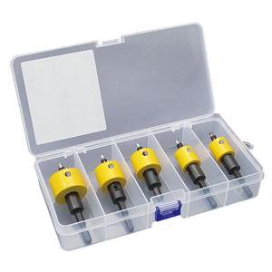 ジェフコム デンサン JHU-2133 充電バイメタルホールソー(薄刃タイプ) セット(プラケース入...
