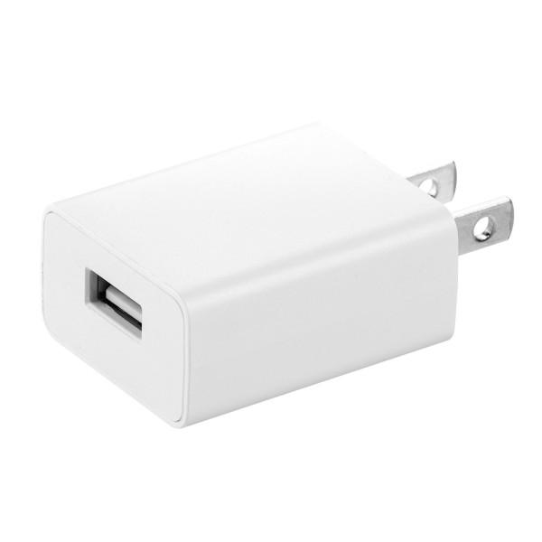 サンワサプライ ACA-IP86W USB充電器（1A・ホワイト）