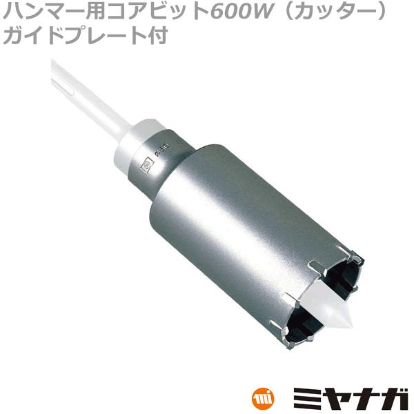 ミヤナガ 600W38C ハンマー用コアビット600W カッター 38mm (70131396)