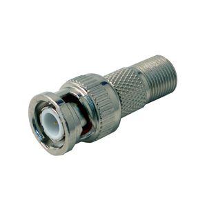 ジェフコム デンサン LBNC-BNE BNC変換アダプター BNCプラグ ⇔ Fジャック (640...