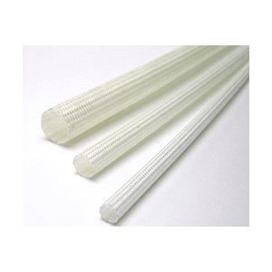 日星電気 1.5mm シリコーンワニスガラス編組チューブ SSG-2 白 1m/10本