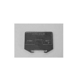 壬生電機製作所 F-15S/15E 凡庸型端子台/FIXシリーズ　エンドプレート