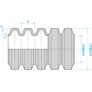KOWA 興和化成 KCTN-19S コルゲー...の詳細画像1