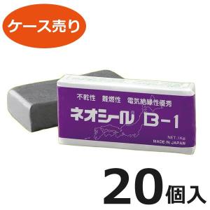 日東化成工業 NF-12HM グレー 1ケース（1kg×10個）プラシール 耐火パテ