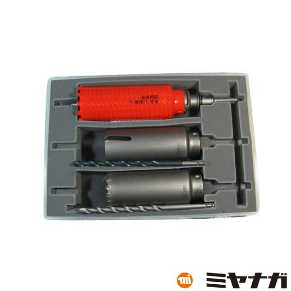 ミヤナガ PA-2R コア3兄弟ボックスキット Φ65 SDSシャンク (70131800)