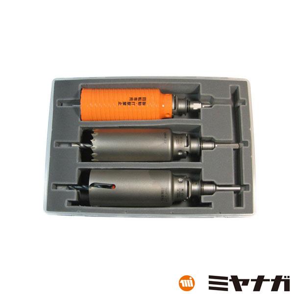 ミヤナガ PE2-80R コア3兄弟ボックスキット Φ80 SDSシャンク (70131851)