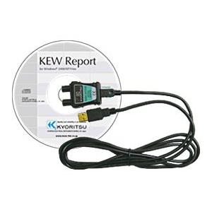 共立電気計器 8212-USB USBアダプタ + KEW Report ソフトウェア 計測器 電気...
