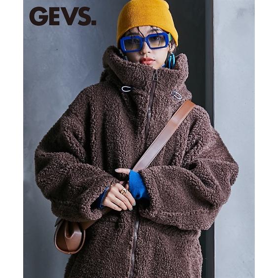 大きいサイズ レディース アウター ボアモッズコート GEVS.対応 秋冬 30代 40代 50代 ...