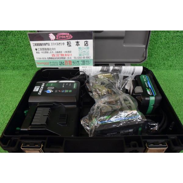 TMS 10SA1　【1】未使用♪HiKOKI WH36DD 2XHGSZ コードレスインパクト　緑