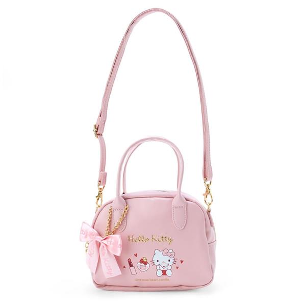 サンリオ(SANRIO) ハローキティ ショルダー付きミニボストンバッグ 幅19×奥行7×高さ14....