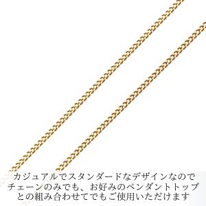 ネックレス チェーン 18金 喜平 メンズ レ...の詳細画像5