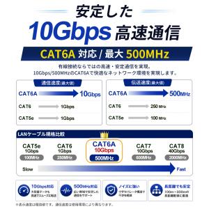 屋外用 LANケーブル 100m CAT6A ...の詳細画像1
