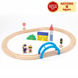 値下げ中 MICKI社 BRIO レールセット 中 MICKI社 BRIO レールセット（鉄道おもちゃ 駅 木製の人気商品